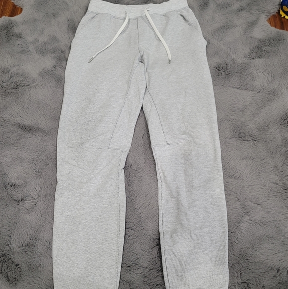 Lululemon city sweat joggers sweatpants heathered light gray men's small - Picture 5 of 12
